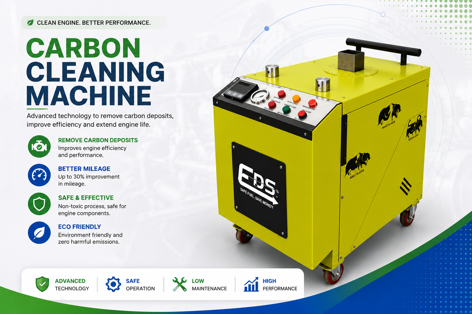 Carbon Cleaning Machine