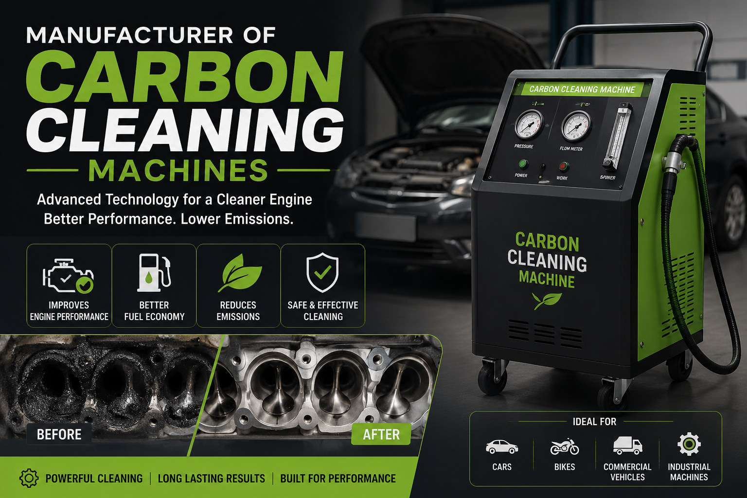 Carbon Cleaning Machine